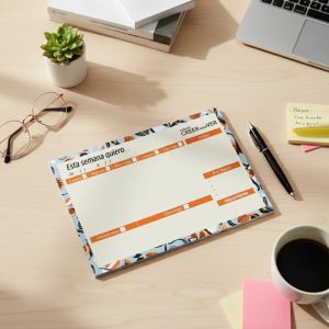 Planner Organizador Semanal Calendario