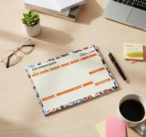 Planner Organizador Semanal Calendario