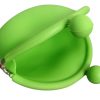 Guarda Auriculares Monedero Silicona VERDE